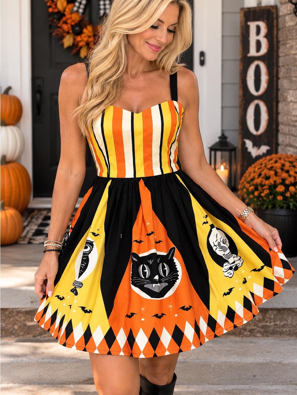 Cat-ty Corn Prudence Dress NWT M